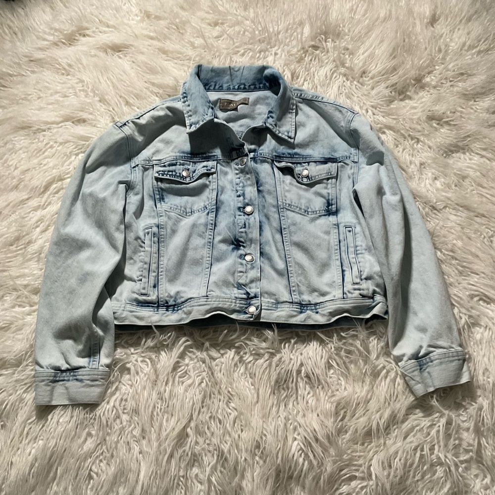 J Crew Point Sur Denim Jean‎ Jacket